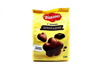 Яшкино Пряники 350г Россия (шоколадные)